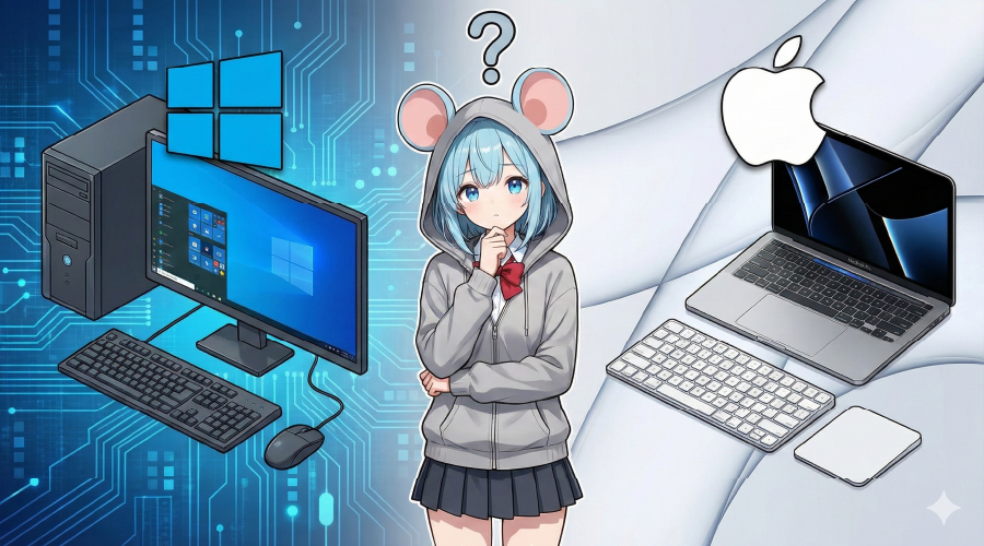 MacとWindowsってどこが違うの？どっちがいいの？