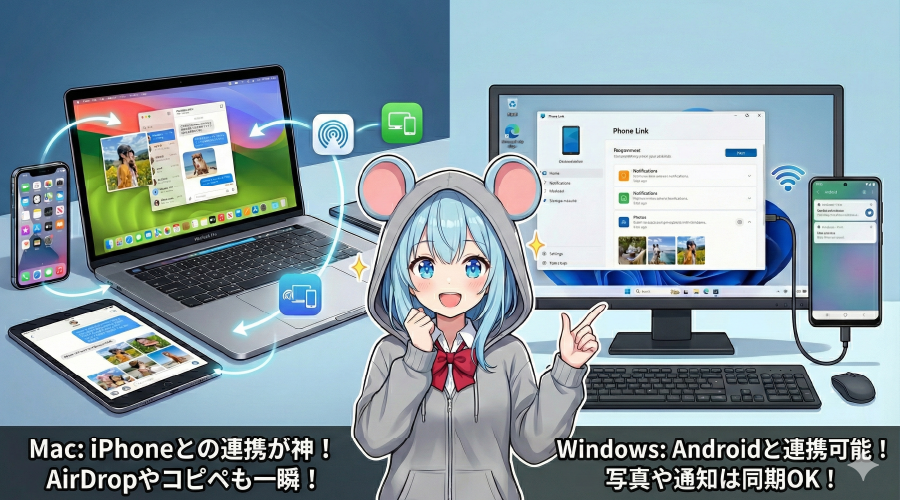 スマートフォンとの連携