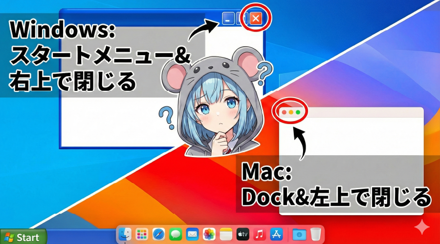 使い勝手や操作性の違い